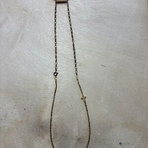 Handcrafted necklace made using pieces from 3 vintage necklaces turned
